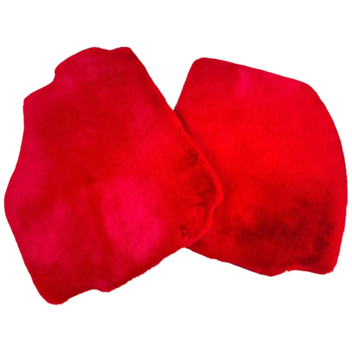 Red Sheepskin Floor Mats for Ferrari 458 Italia (2009-2015)
