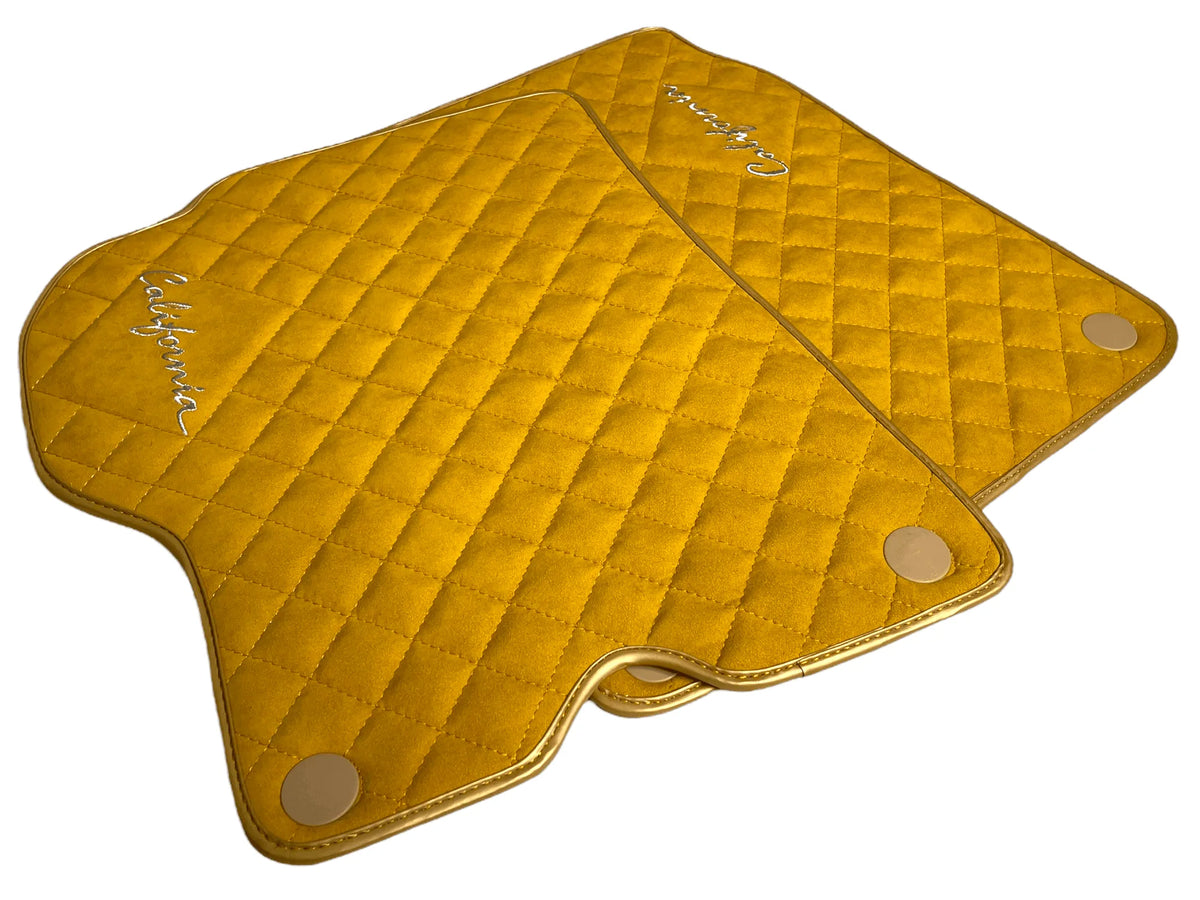 Brune Alcantara Bilmatter For Ferrari California 2008-2014 - AutoWin