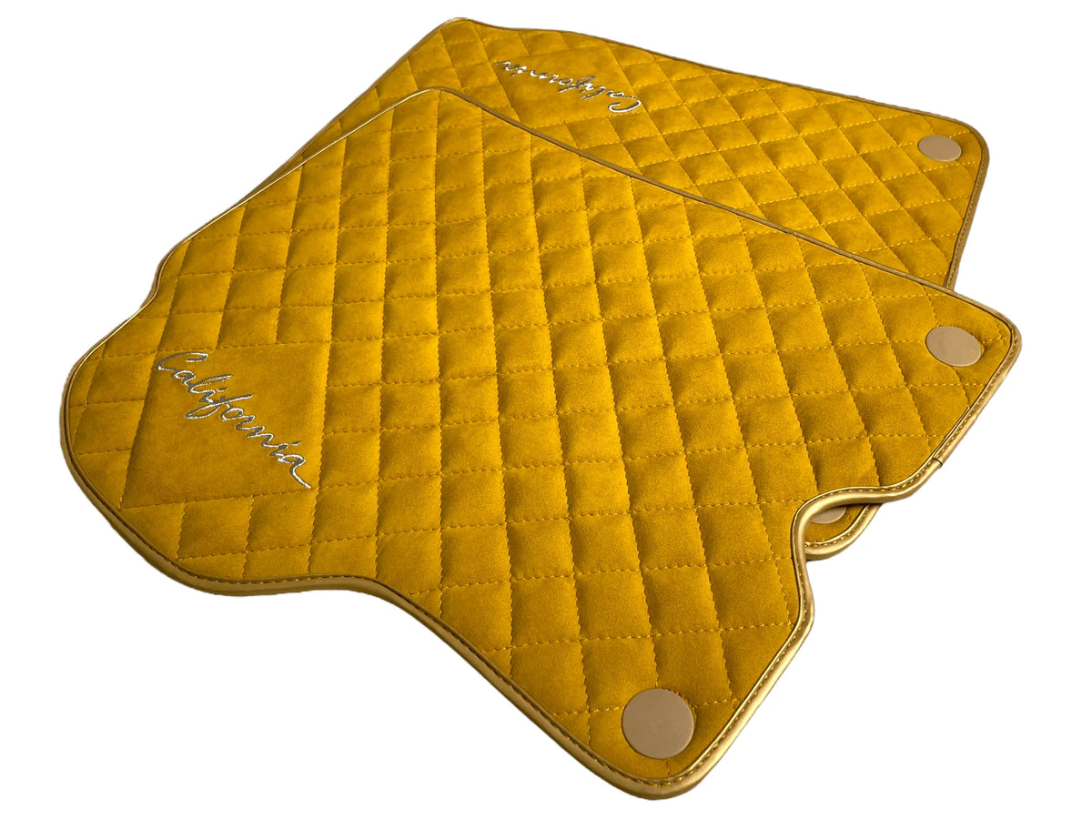 Brune Alcantara Bilmatter For Ferrari California 2008-2014 - AutoWin