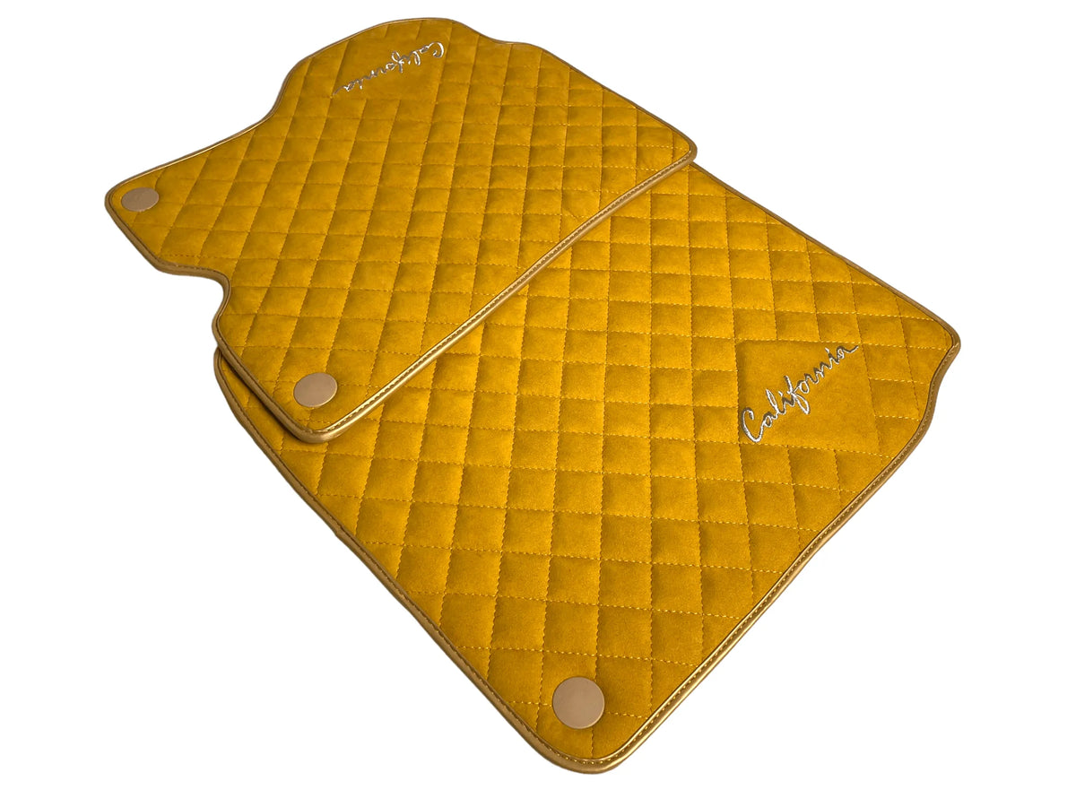 Brune Alcantara Bilmatter For Ferrari California 2008-2014 - AutoWin