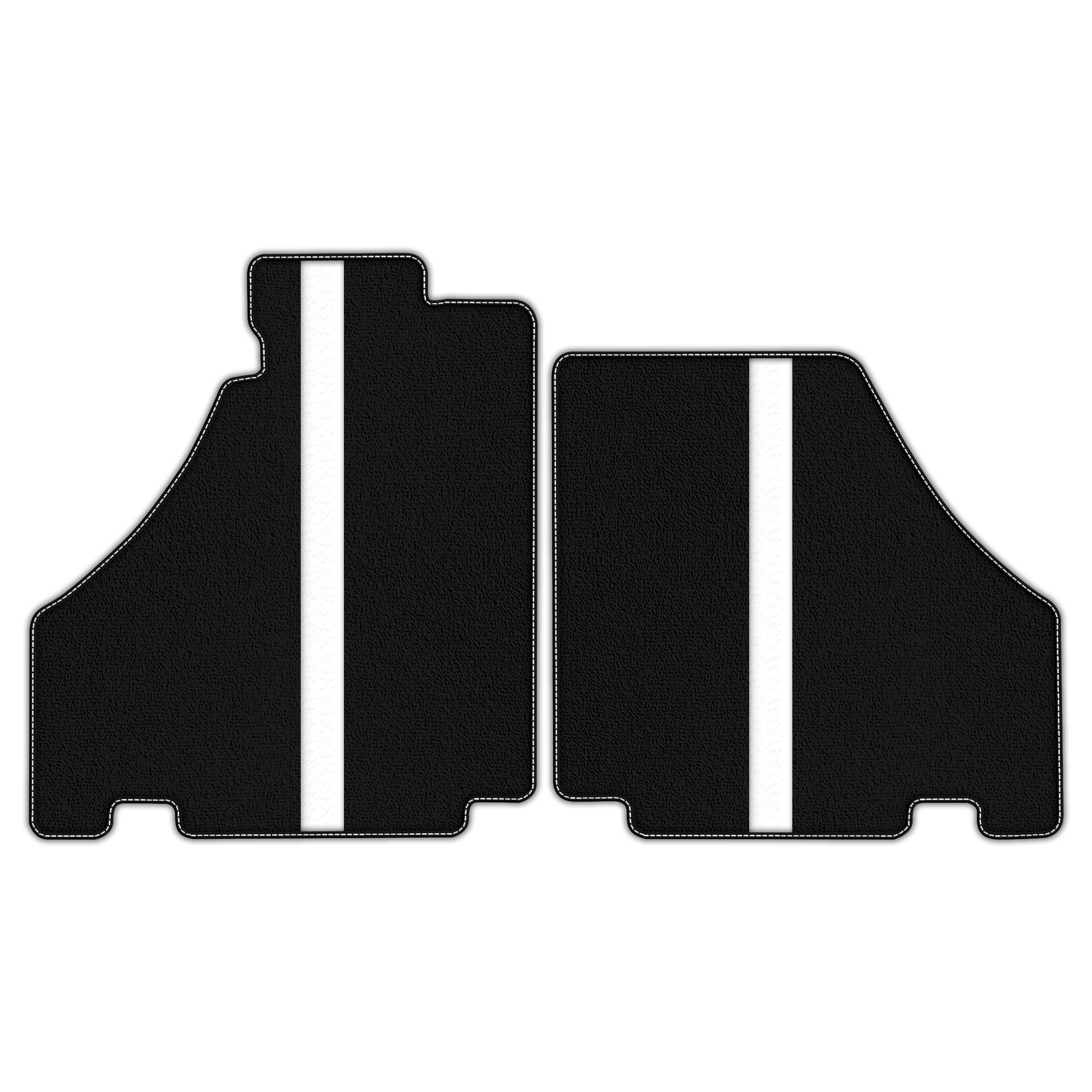 Premium Luxury Black Floor Mats for Ferrari F355 (1994-1999)