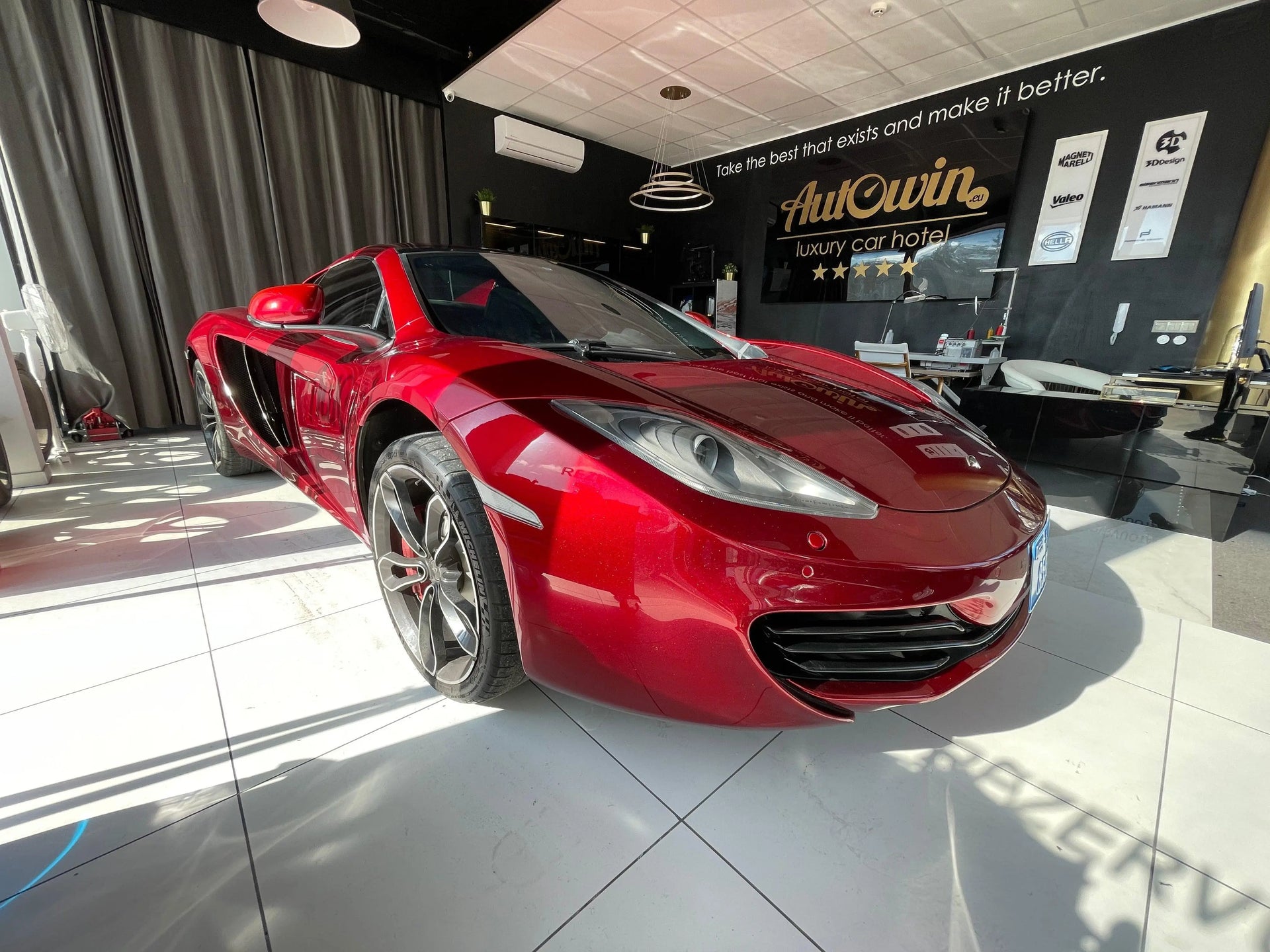 Floor Mats For McLaren MP4 12C Black Tailored Carpets Set ROVBUT - AutoWin