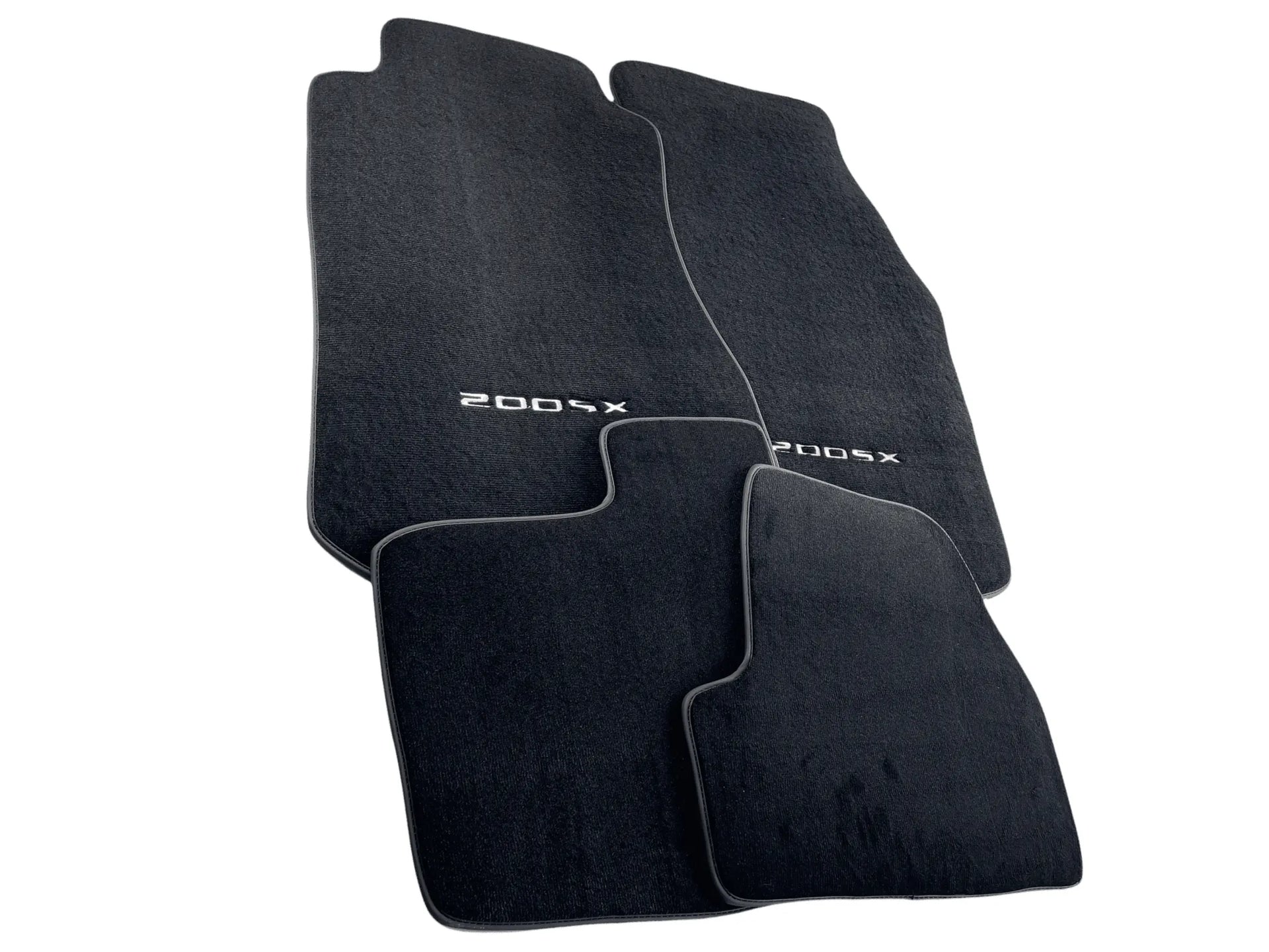 Floor Mats For Nissan 200 SX (1989-1994) Tailored Black Carpets - AutoWin