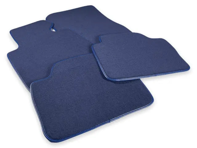 Floor Mats For Rolls Royce Dawn Rr6 2016-2023 Dark Blue - AutoWin