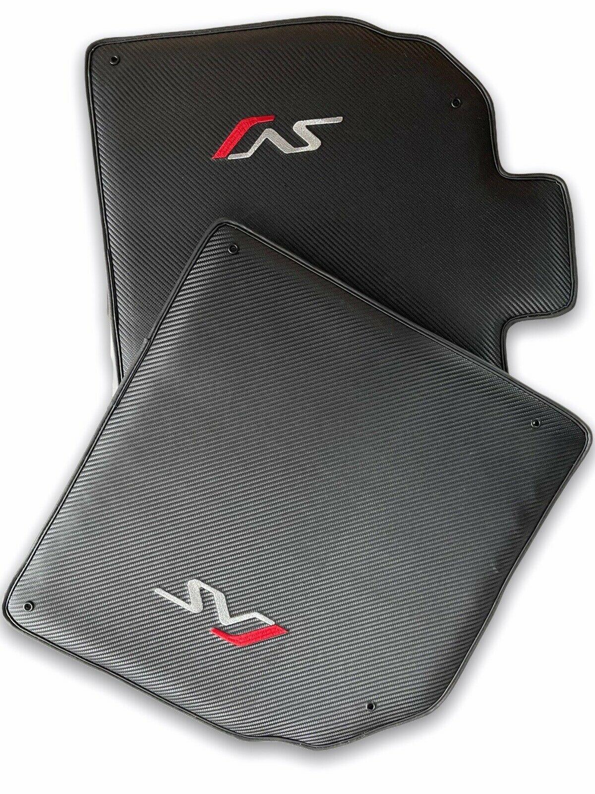Floor Mats for Lamborghini Aventador Svj Leather Carbon Limited Edition - AutoWin