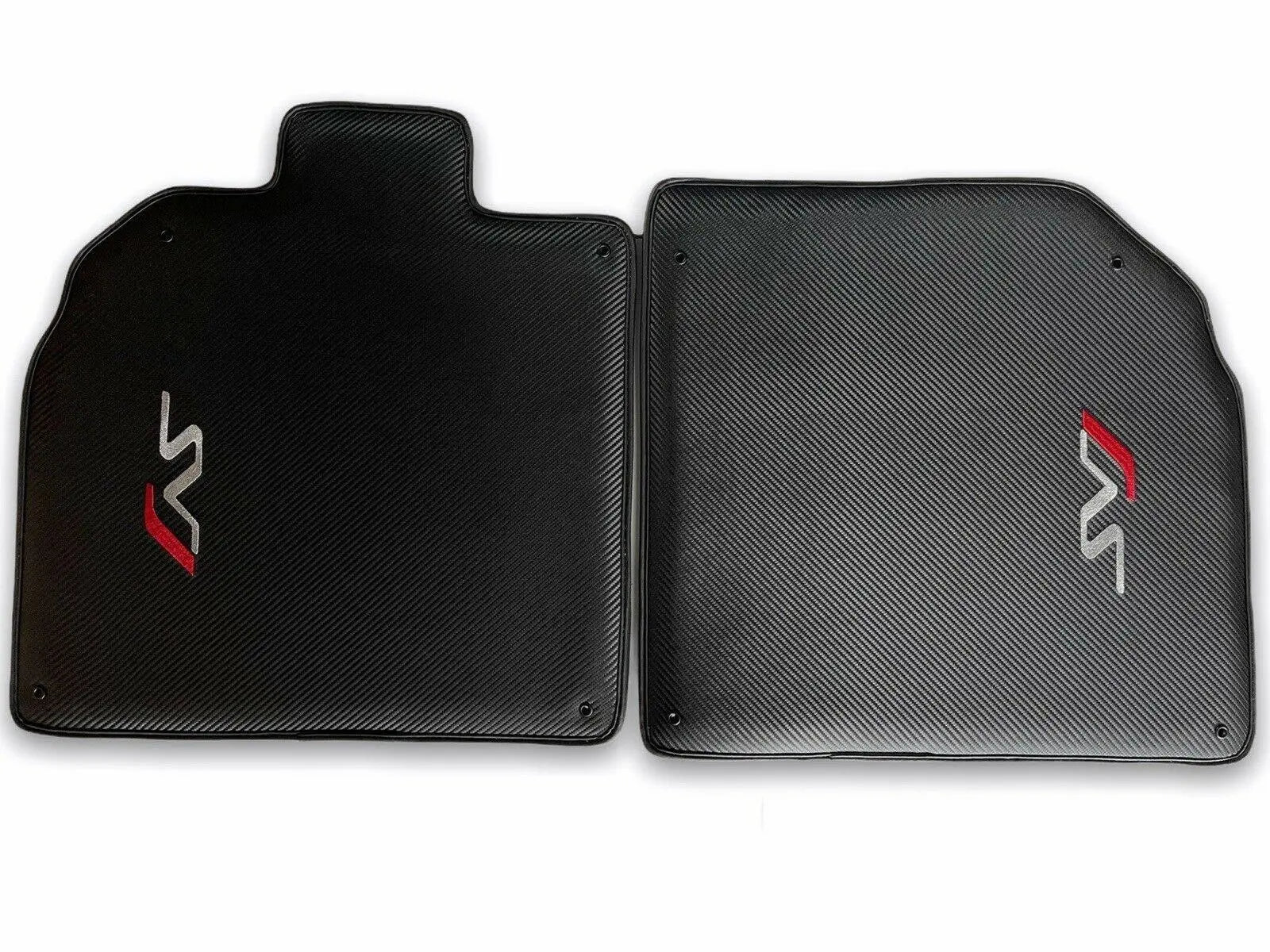 Floor Mats for Lamborghini Aventador Svj Leather Carbon Limited Edition - AutoWin