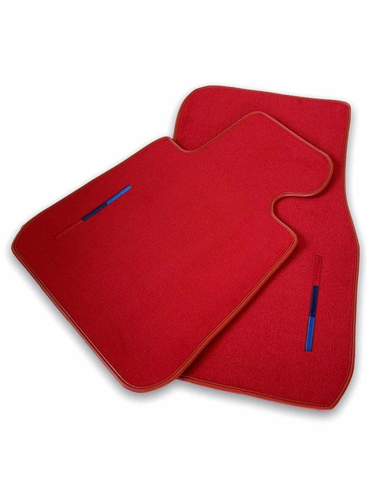 Red Floor Mats For BMW 1 Series E87 With M Package - AutoWin