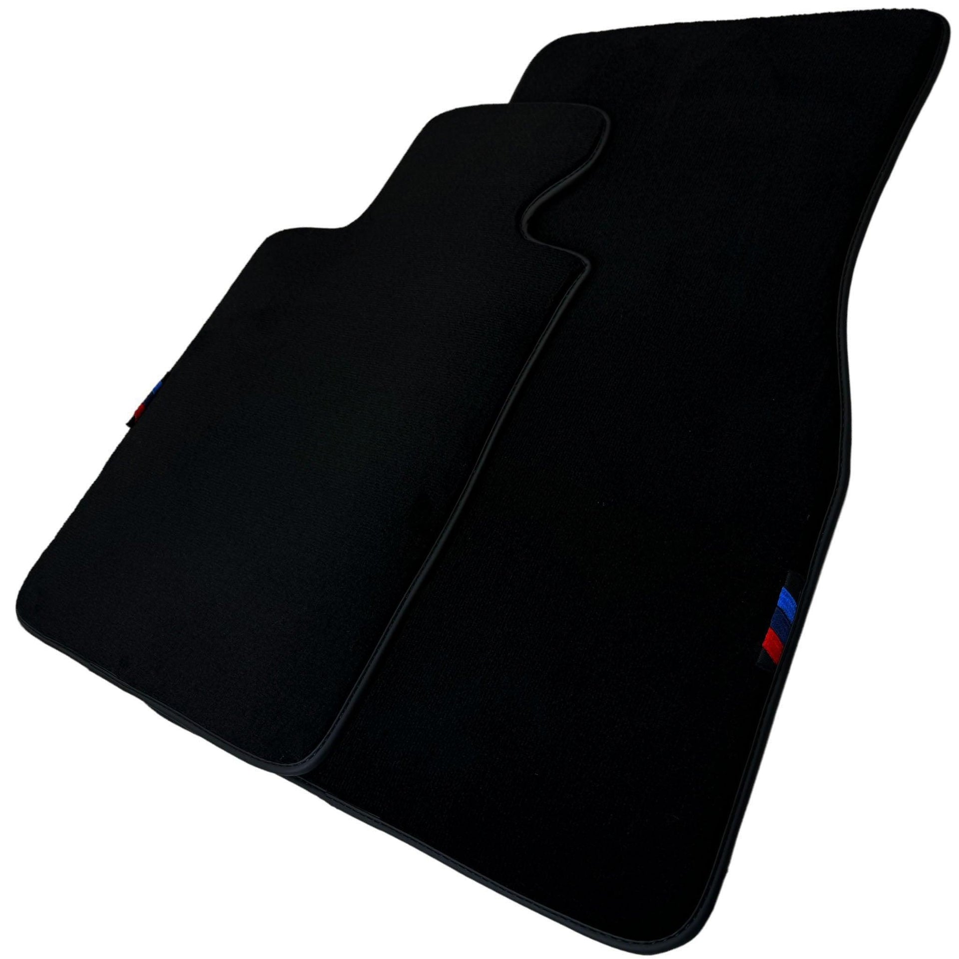 Black Floor Mats For BMW 1 Series F20 | Black Trim - AutoWin