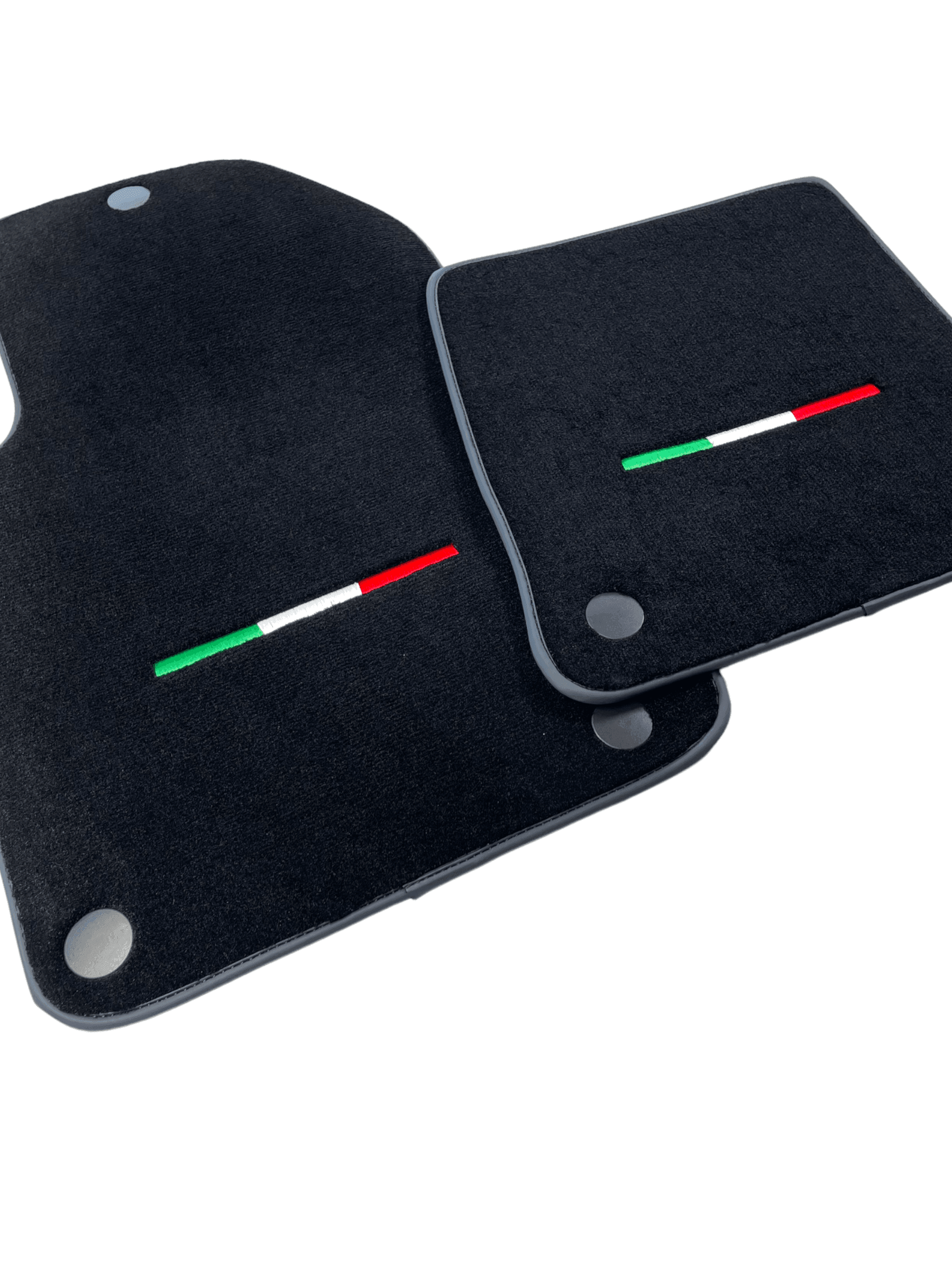 Black Floor Mats For Ferrari 599 Coupe 2006-2012 Italian Edition - AutoWin