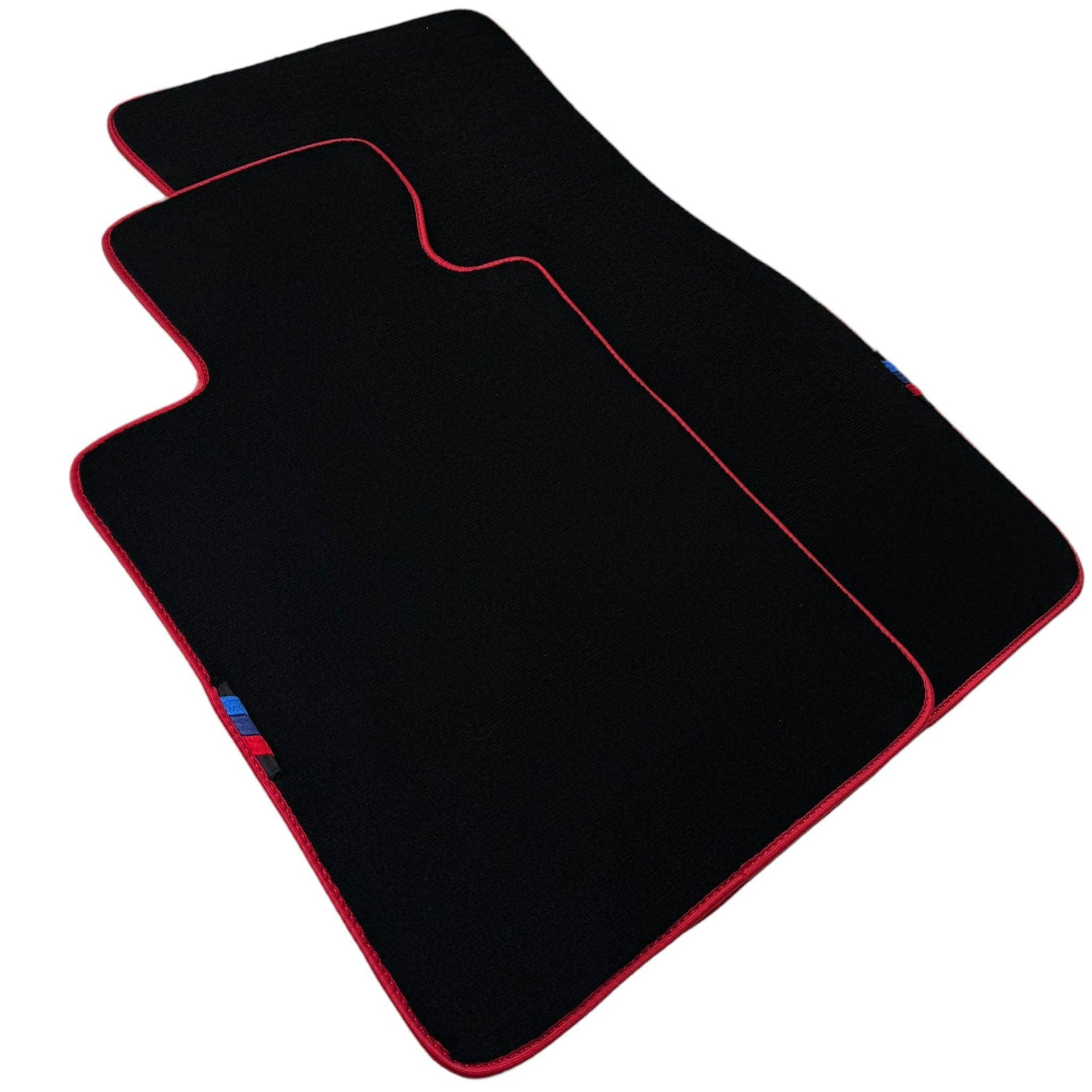 Black Mats For BMW M6 F06 Gran Coupe | Red Trim - AutoWin