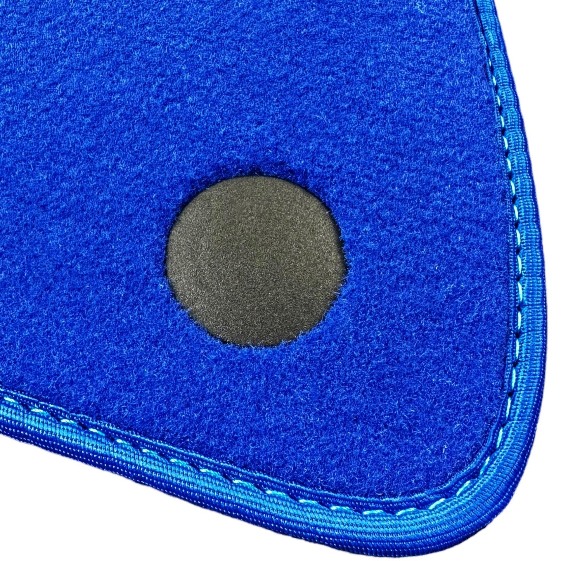 Blue Floor Mats For Mercedes Benz C-Class A205 Convertible Facelift (2018-2023) | Limited Edition - AutoWin