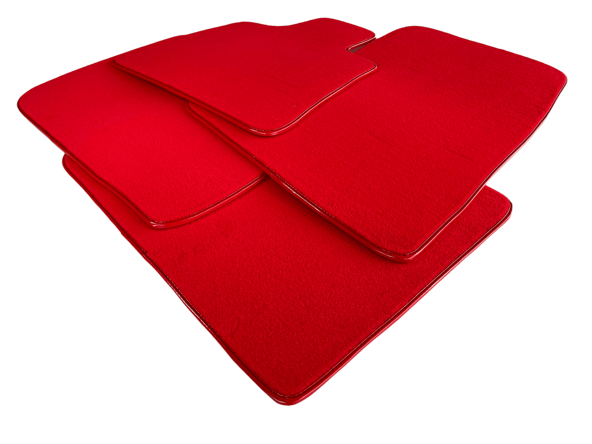Floor Mats For Rolls Royce Phantom Drophead Coupe 2007–2016 Red - AutoWin