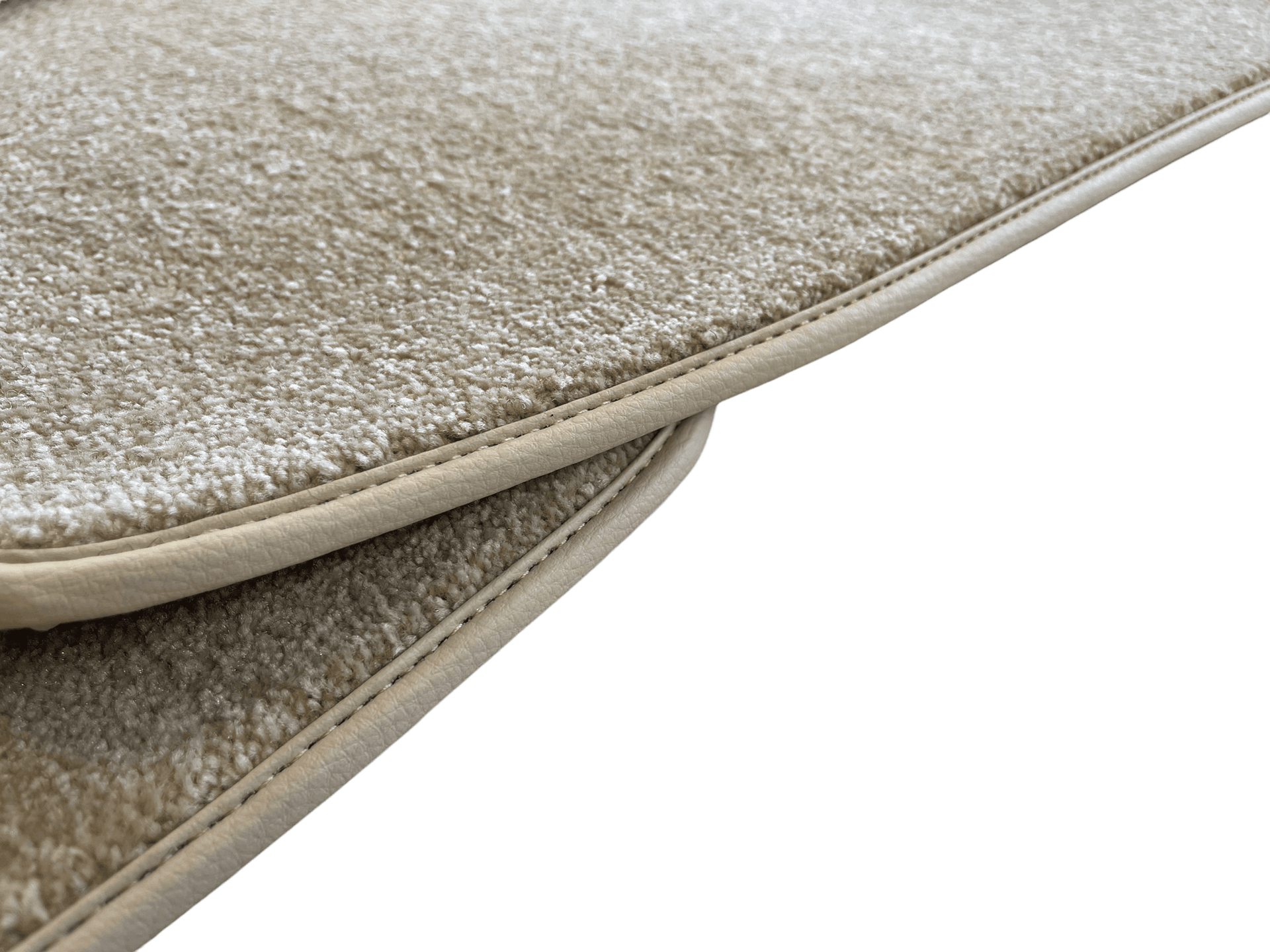 Floor Mats For Rolls Royce Shadow 1965-1977 Beige Luxury Quality - AutoWin