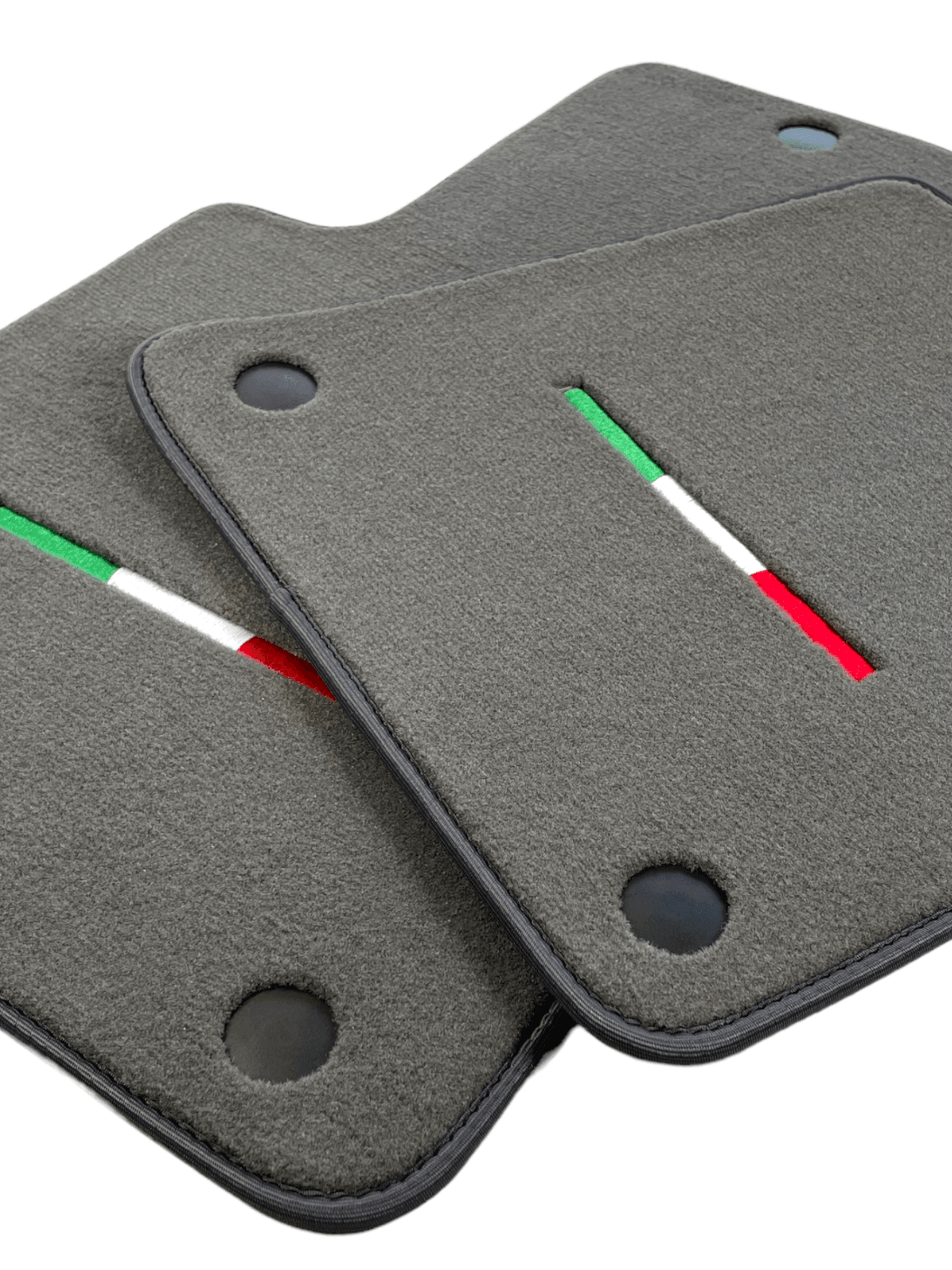 Gray Floor Mats For Ferrari 599 Coupe 2006-2012 Italian Edition - AutoWin