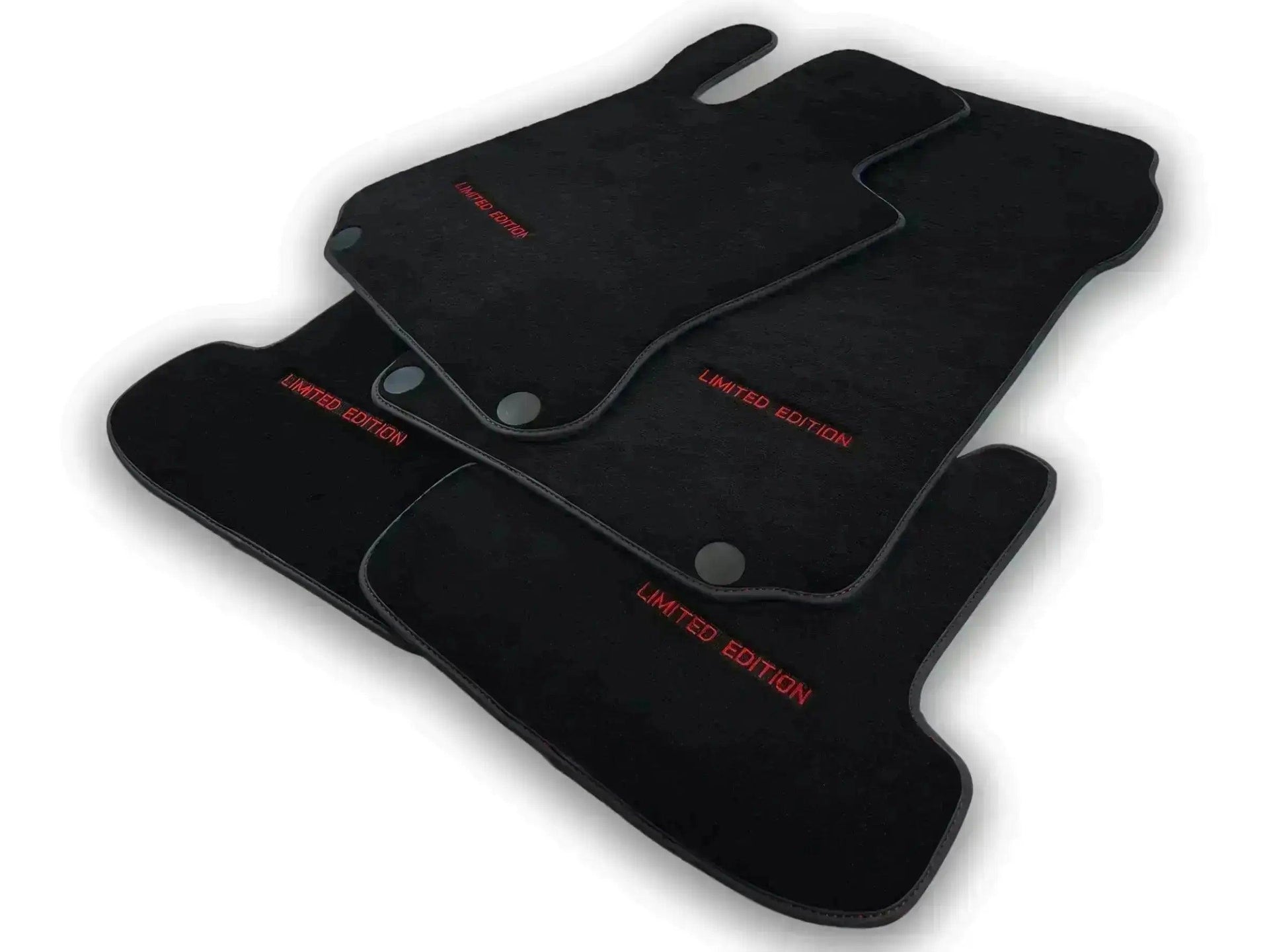 Gray Floor Mats For Mercedes Benz GLK-Class X204 (2008-2012) | Limited Edition - AutoWin