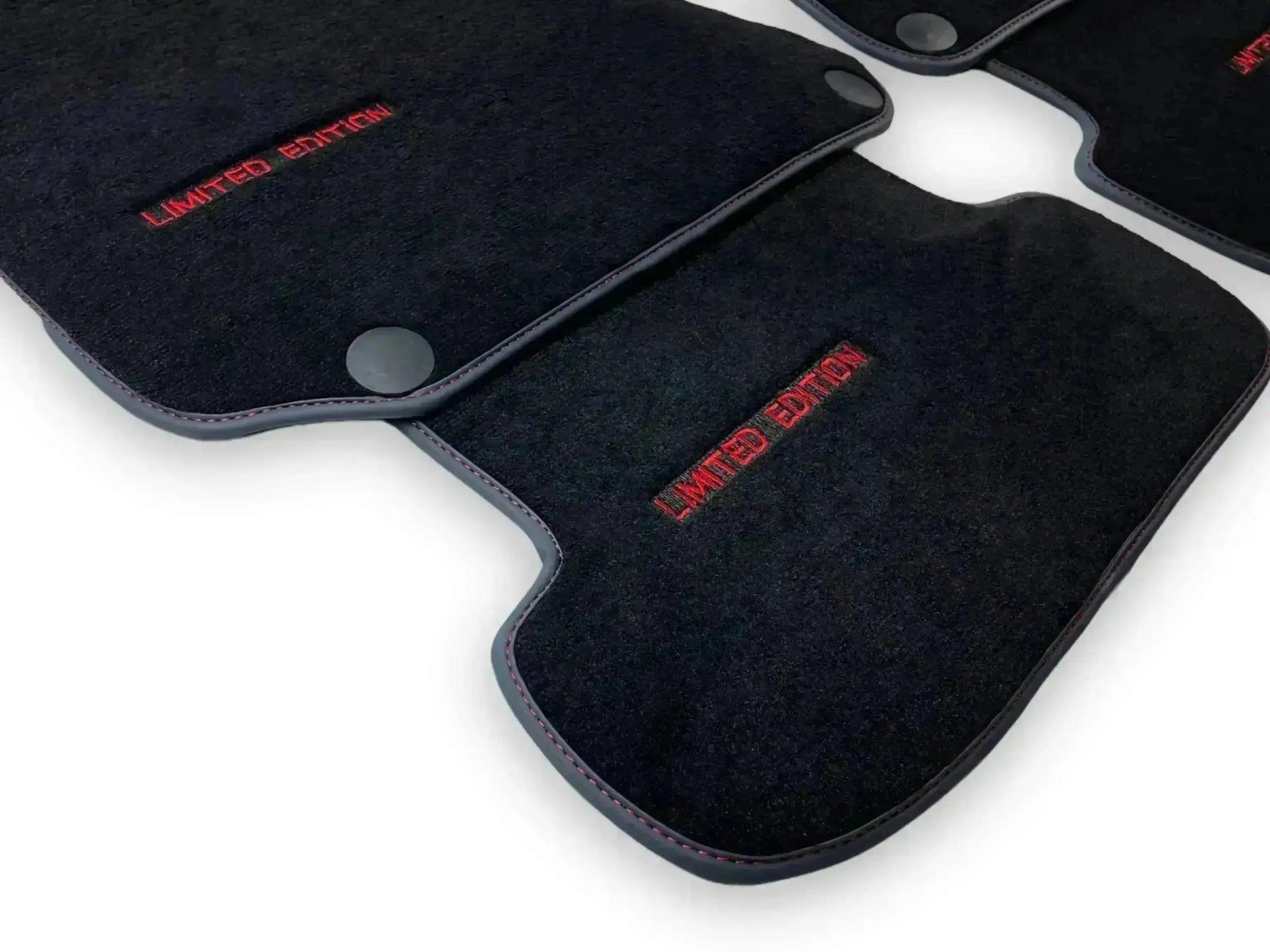Gray Floor Mats For Mercedes Benz GLK-Class X204 (2008-2012) | Limited Edition - AutoWin