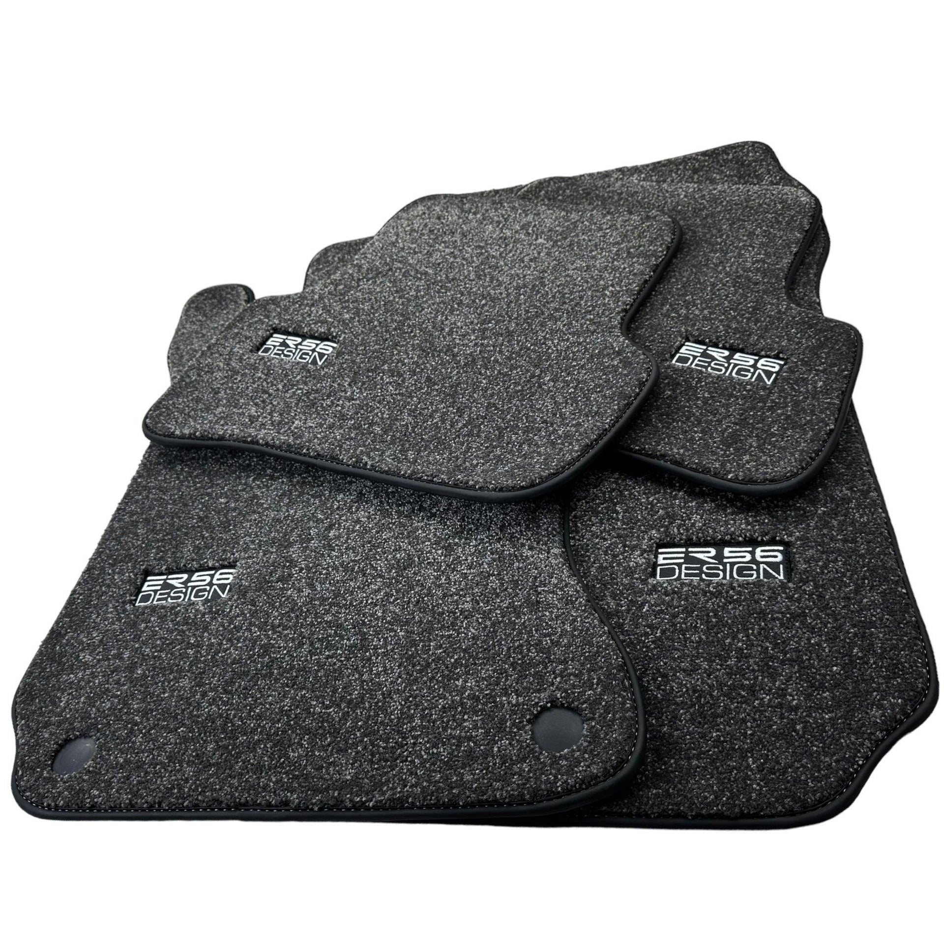 Gray Luxury Floor Mats For Mercedes Benz C-Class S206 Wagon (2021-2023) Hybrid | ER56 Design - AutoWin