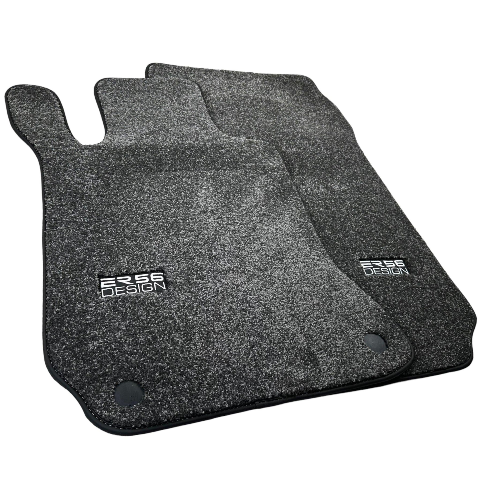 Gray Luxury Floor Mats For Mercedes Benz E-Class C207 Coupe Facelift (2013-2017) | ER56 Design - AutoWin