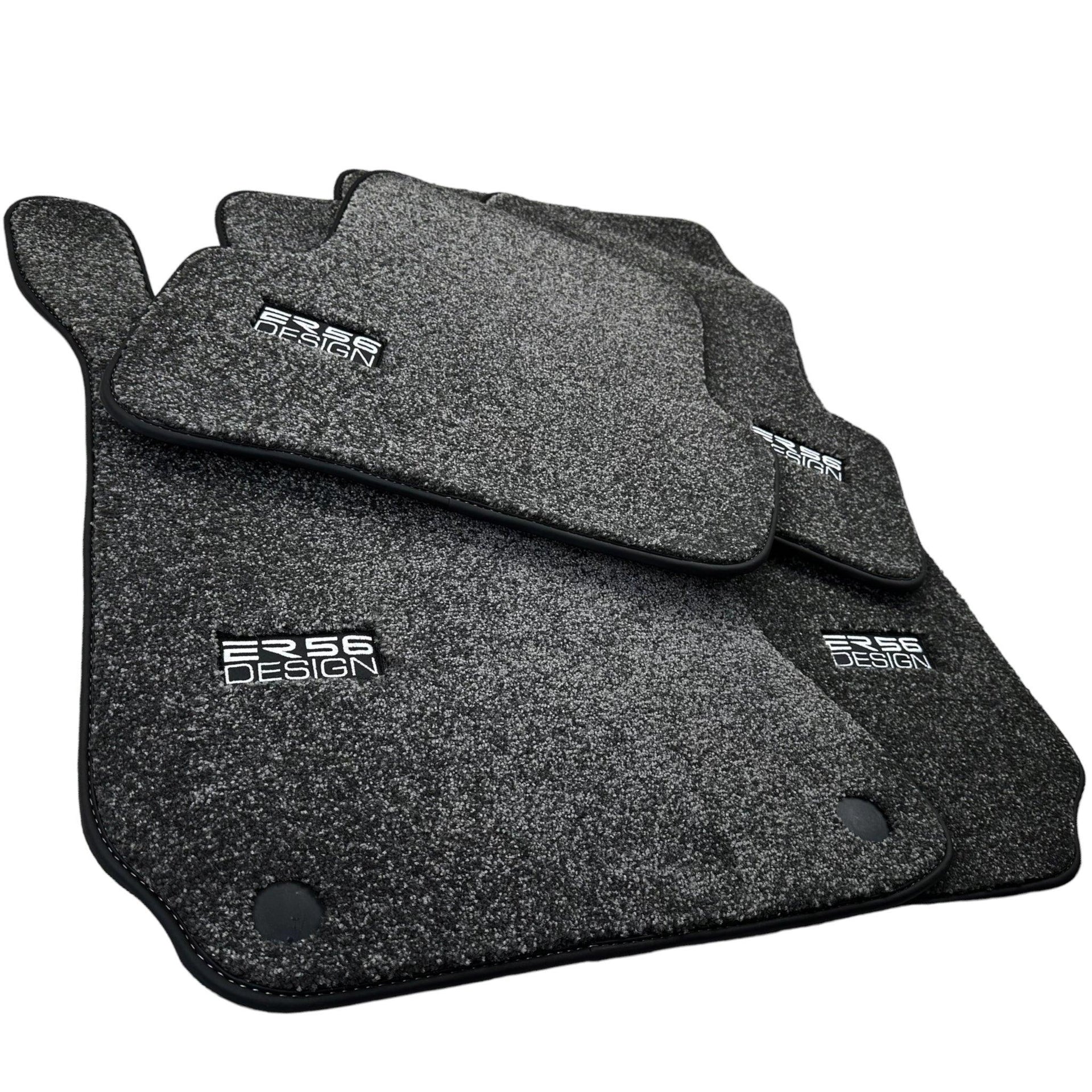 Gray Luxury Floor Mats For Mercedes Benz E-Class C207 Coupe Facelift (2013-2017) | ER56 Design - AutoWin