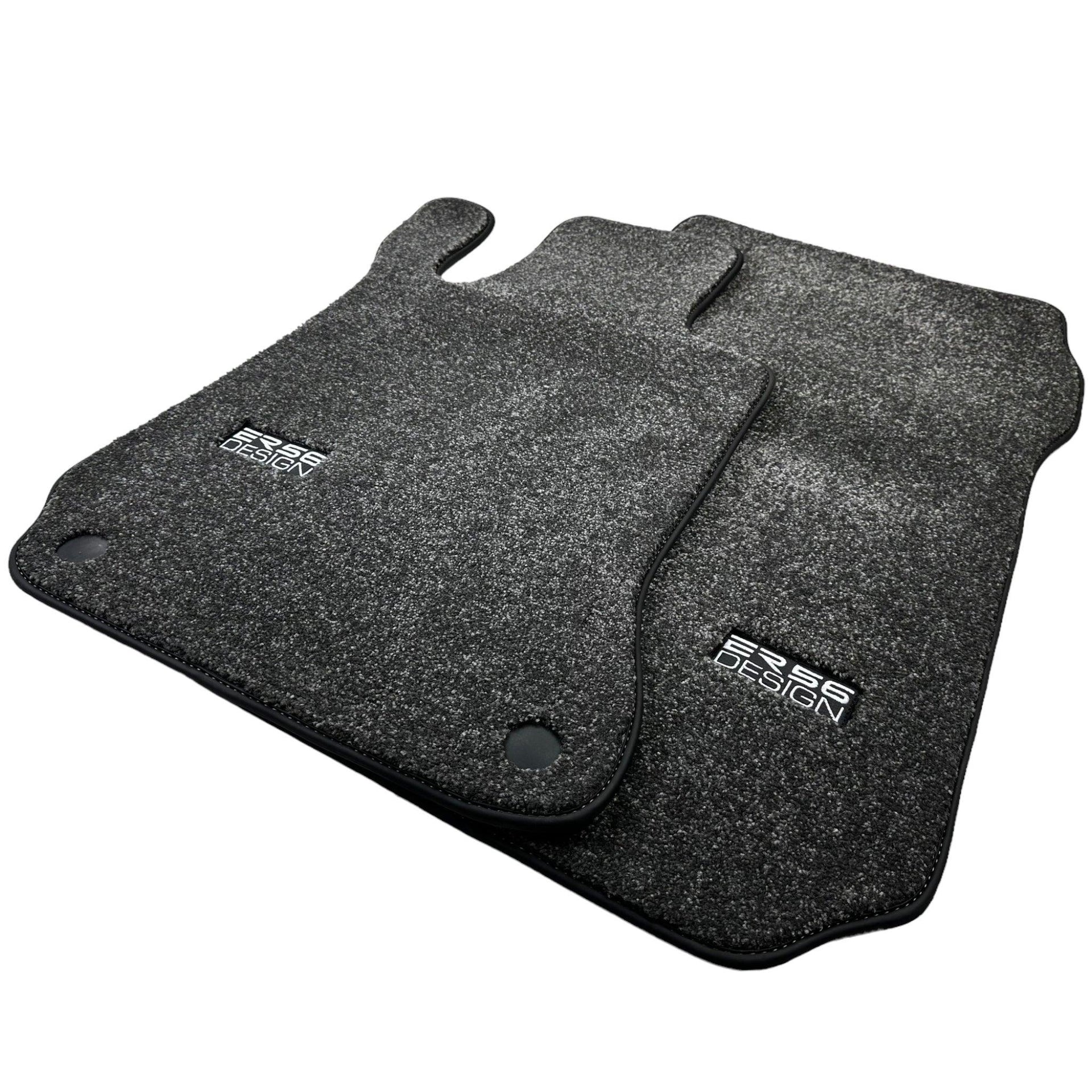 Gray Luxury Floor Mats For Mercedes Benz V-Class 447 Front (2019-2023) | ER56 Design - AutoWin