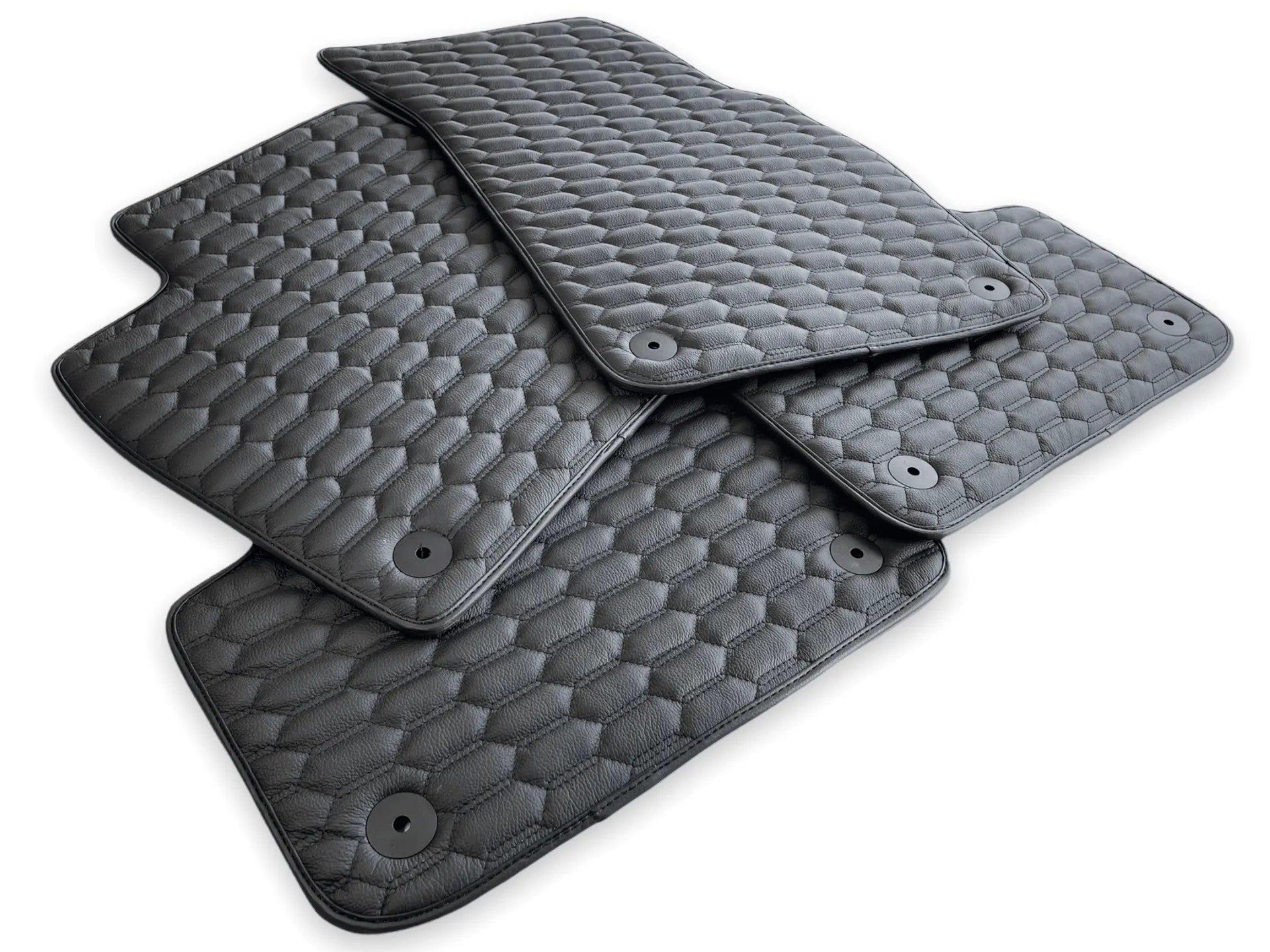 Leather Floor Mats for Bentley Flying Spur (2013-2019) - AutoWin