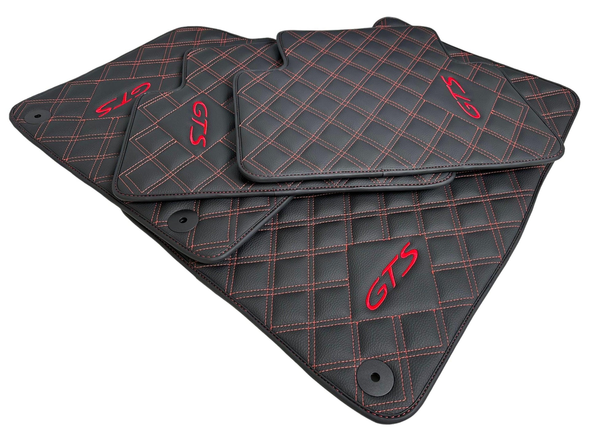 Leather Floor Mats for Porsche Panamera (2009-2016) - AutoWin