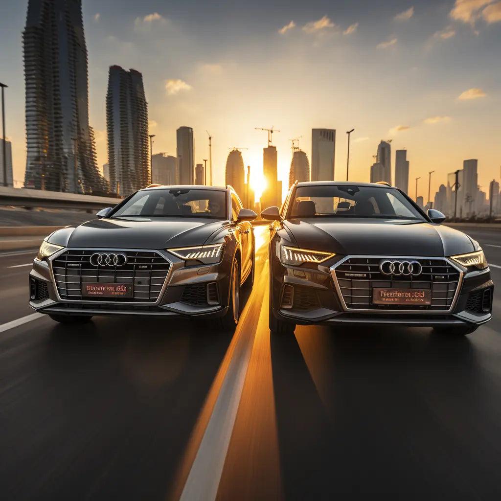 AutoWin Fußmatten für Audi A6 - C7 Allroad Quattro (2012–2019): Getestet, Spritzwassergeschützt, Zugelassen