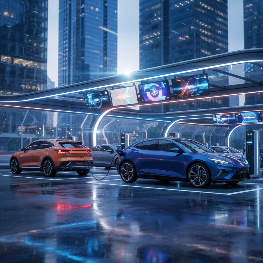 Editorial, photo-realistic HERO for an automotive daily news article titled "MG 2 EV Confirmed to Challenge BYD Atto 1 – Daily Car News (2025-11-27)".