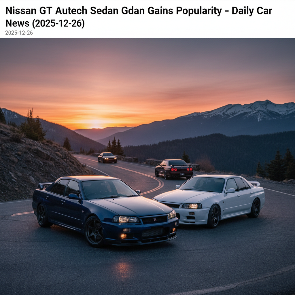 Nissan Skyline GT-R Autech Sedan Gains Popularity – Daily Car News (2025-12-26)