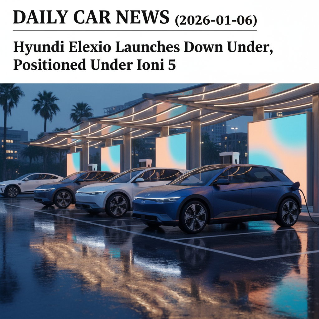 Hyundai Elexio kommt in Australien auf den Markt und positioniert sich unterhalb des Ioniq 5 – Daily Car News (06.01.2026)