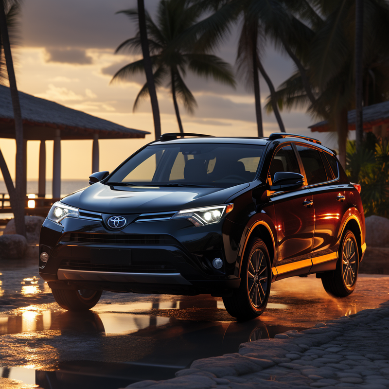 Autowins Premium-Fußmatten für Toyota RAV4 (2013–2019)