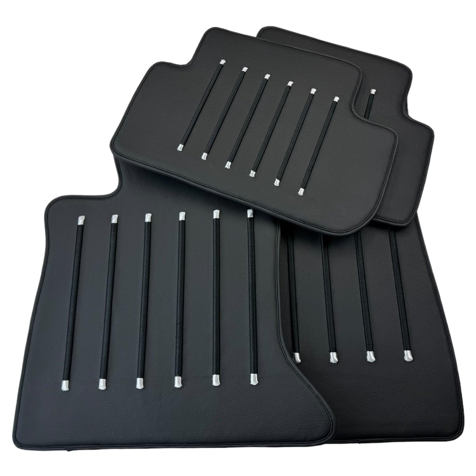 Leather Floor Mats for Rolls Royce Wraith (2013-2023) - AutoWin