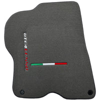 Gray Floor Mats For Ferrari GTC4 Lusso (2016-2023) Italian Edition - AutoWin