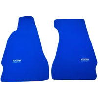 Blue Floor Mats for Aston Martin Vanquish (2012–2018) ER56 Design - AutoWin