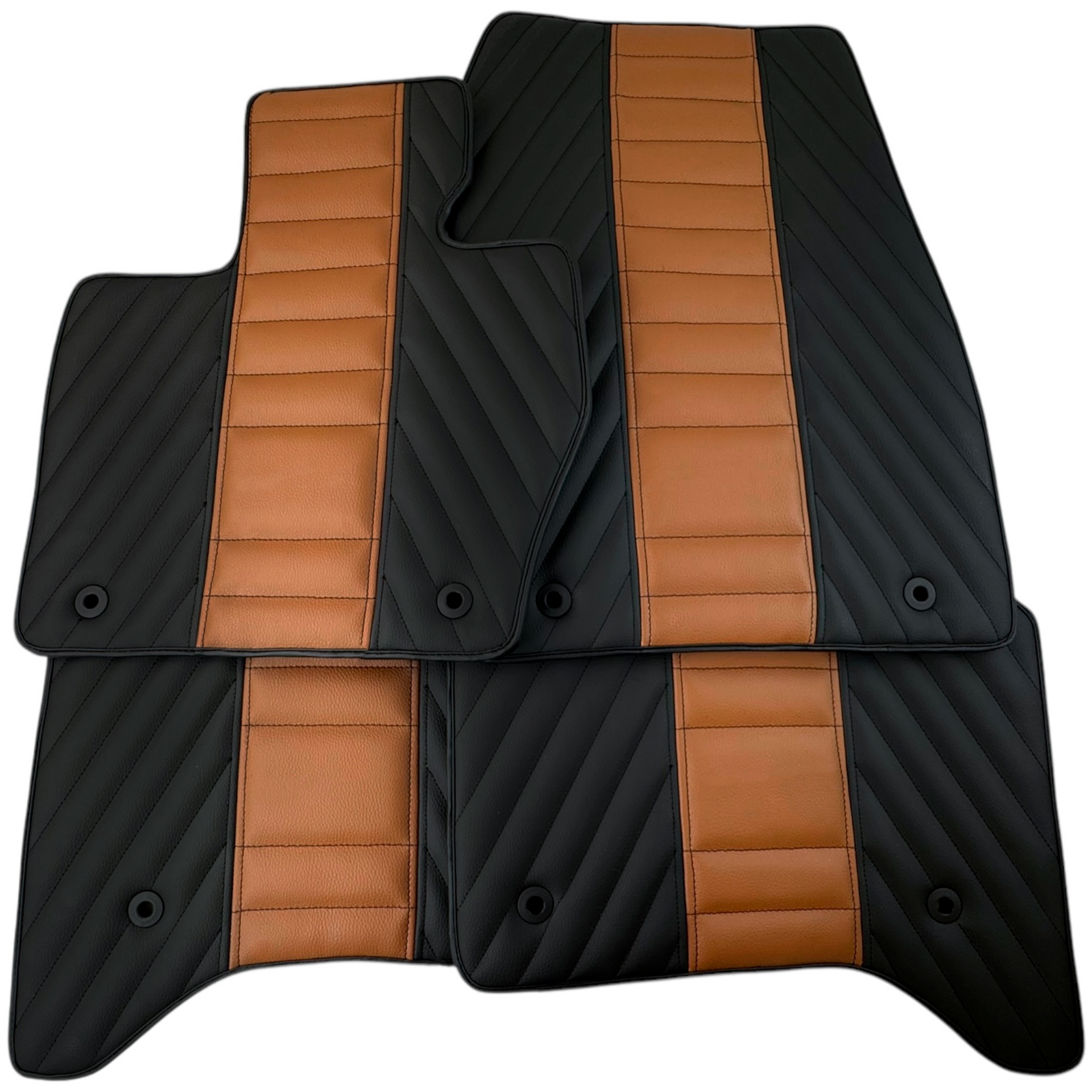 Leather Floor Mats for Range Rover Evoque (2019-2024) 5-Doors
