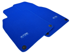 Blue Floor Mats for Porsche 718 Cayman (2017-2023) | Er56 Design - AutoWin