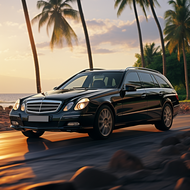 Werten Sie Ihren Mercedes-Benz E-Klasse S211 Kombi 4Matic (2003–2009) mit den Premium-Fußmatten von Autowin auf