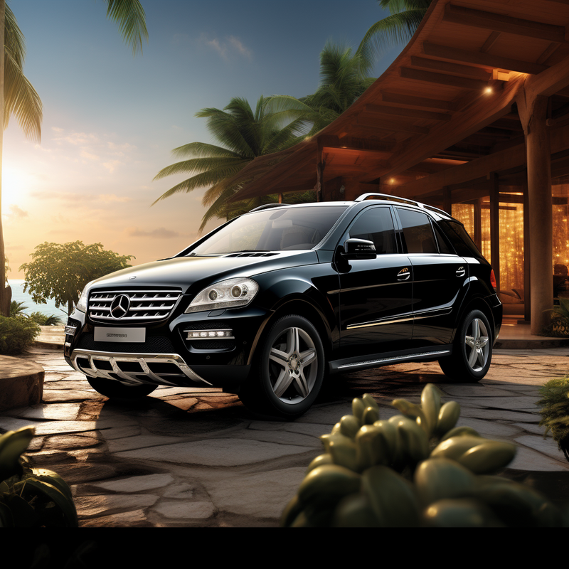 Werten Sie Ihre Mercedes-Benz M-Klasse W164 (2005–2011) mit den Premium-Fußmatten von Autowin auf