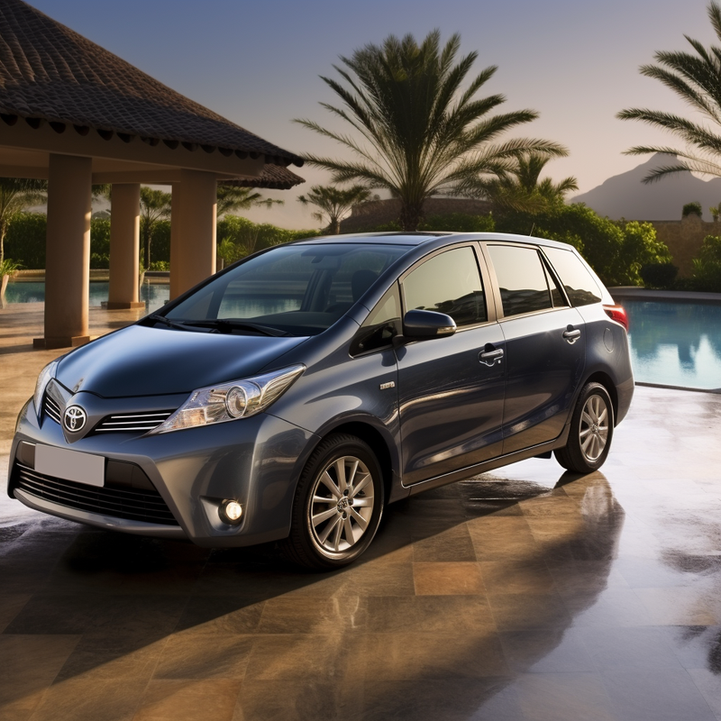 Autowins Premium-Fußmatten für Toyota Verso (2009–2013).