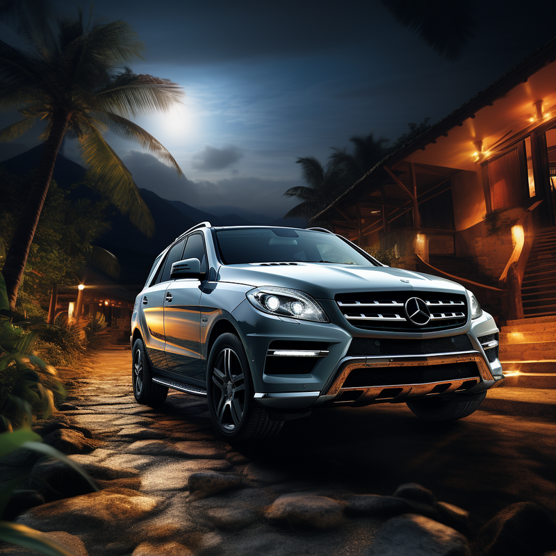 Werten Sie Ihre Mercedes-Benz M-Klasse W166 (2011–2015) mit den Premium-Fußmatten von Autowin auf