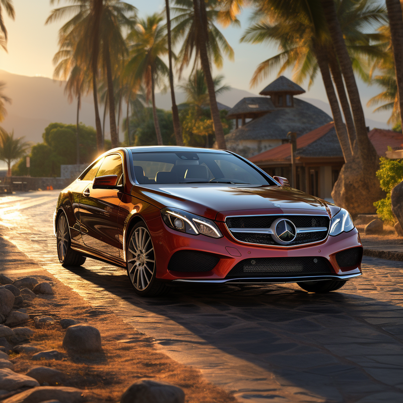 Werten Sie Ihr Mercedes-Benz E-Klasse C207 Coupé Facelift (2013–2017) mit den Premium-Fußmatten von Autowin auf