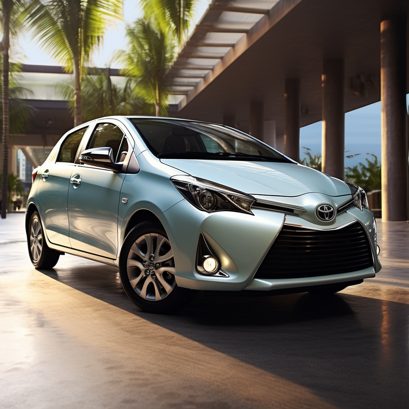 Autowins Premium-Fußmatten für Toyota Yaris Hybrid (2012-2017)