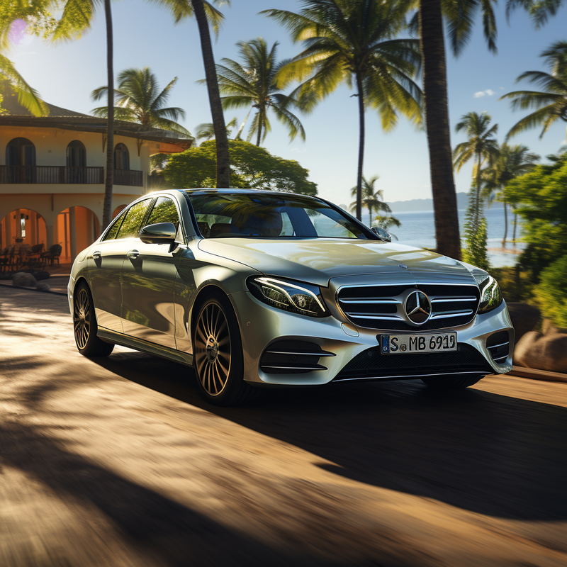 Werten Sie Ihre Mercedes-Benz E-Klasse W213 Limousine (2016–2020) Hybrid mit den Premium-Fußmatten von Autowin auf