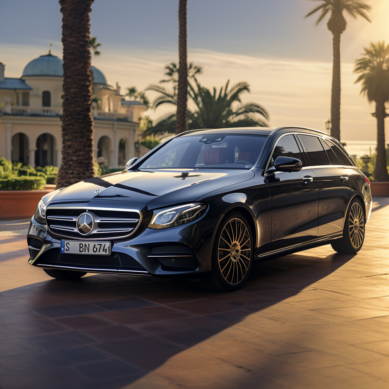 Premium-Fußmatten für Mercedes-Benz E-Klasse S213 Kombi (2020–2023) Hybrid