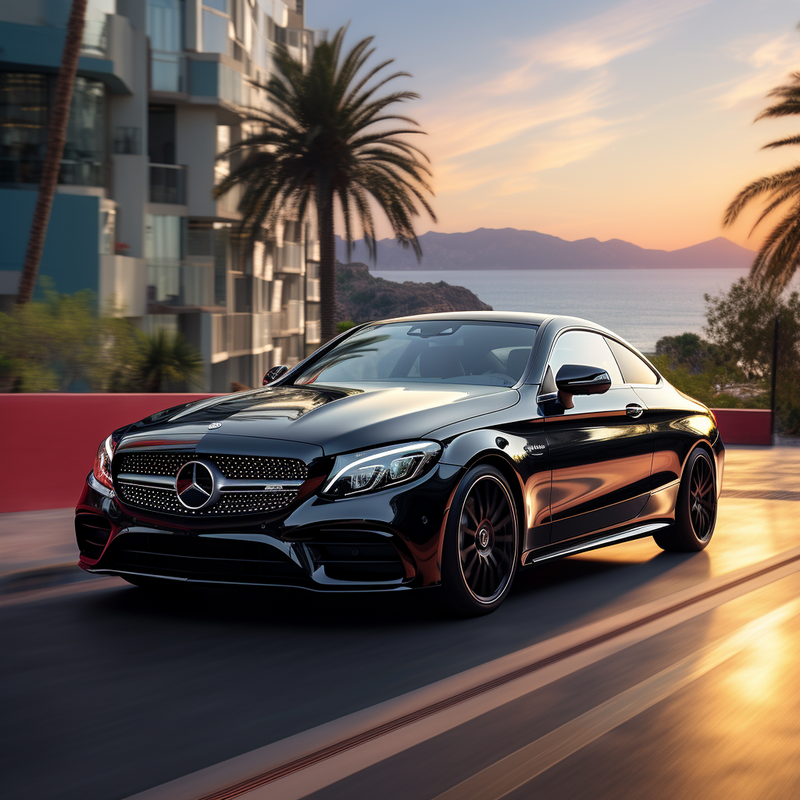 Elevate Your Mercedes-Benz C-Class C205 Coupe Facelift (2018-2023) with Autowin's Premium Floor Mats