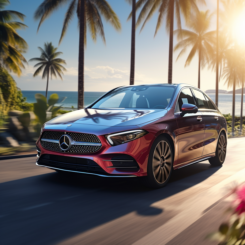 Werten Sie Ihre Mercedes-Benz B-Klasse W247 (2019–2023) mit den Premium-Fußmatten von Autowin auf