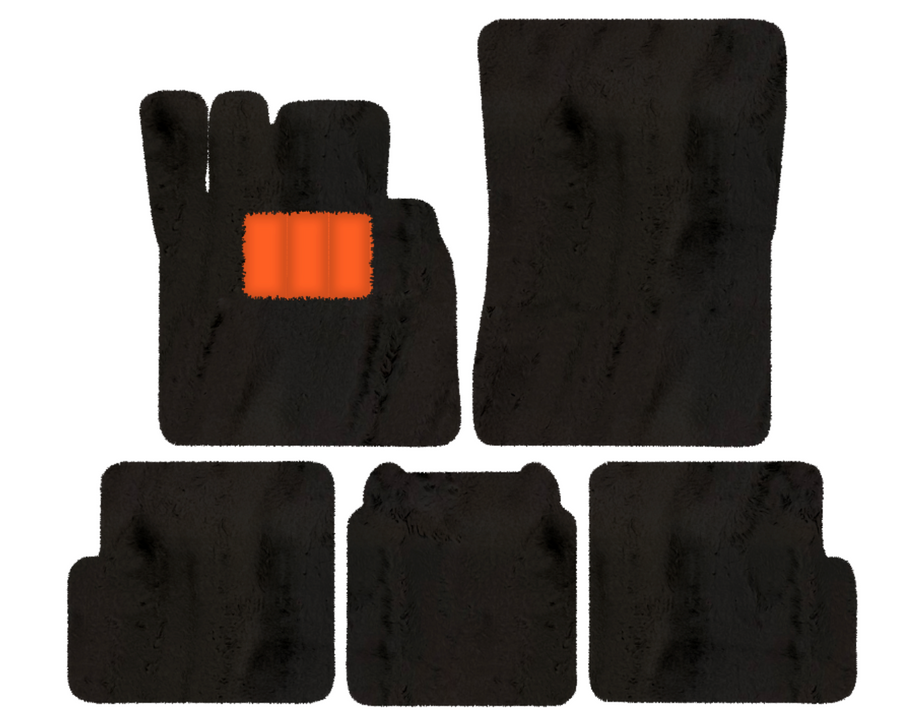 Saueskinnbilmatter for Mercedes-Benz G-Klasse W463 (2008-2018) - Saueskinnslengde, forskjellige fargealternativer