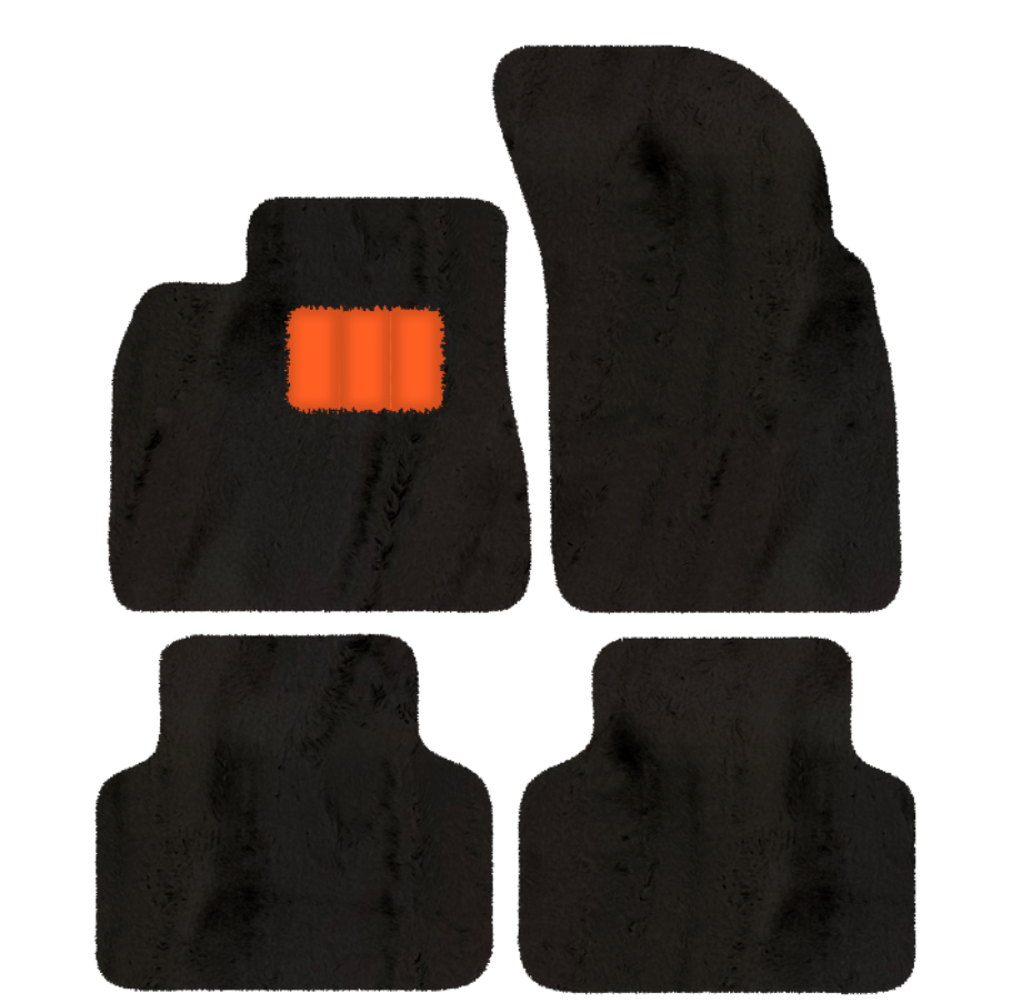 Sheepskin Floor Mats for Bentley Bentayga (2015-2023) - Sheepskin Length, Various Color Options - AutoWin