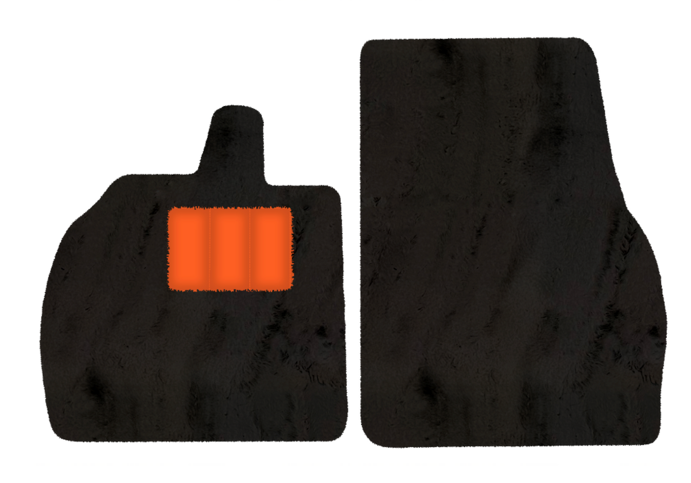 Luxury Sheepskin Floor Mats for Lamborghini Revuelto 2024-2025