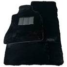 Black Sheepskin Floor Floor Mats For BMW 7 Series G12